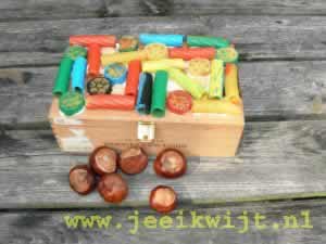 Doosje versieren met Pasta