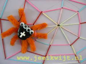 Spinnenweb maken
