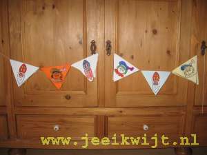 Sinterklaasknutsel slinger