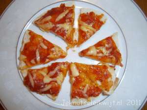 pizza van een shoarmabroodje