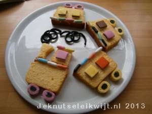 Trein van cake