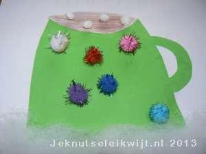 Winterknutsel warme chocolade met marshmallows