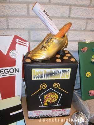 Surprise gouden voetbalschoen