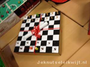 Sinterklaas surprise schaakbord