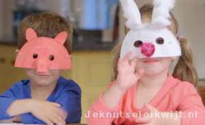 Gezichtsmasker maken Peppa