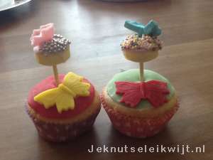 Taktatie cupcake met lolie