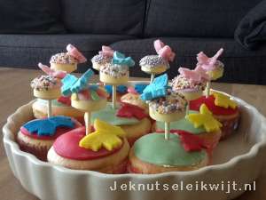 Taktatie cupcake met lolie