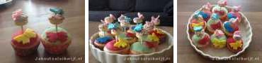 Taktatie cupcake met lolie