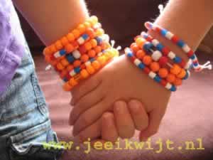 oranje voetbal WK armband