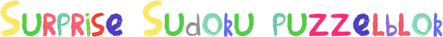 Surprise Sudoku puzzelblok