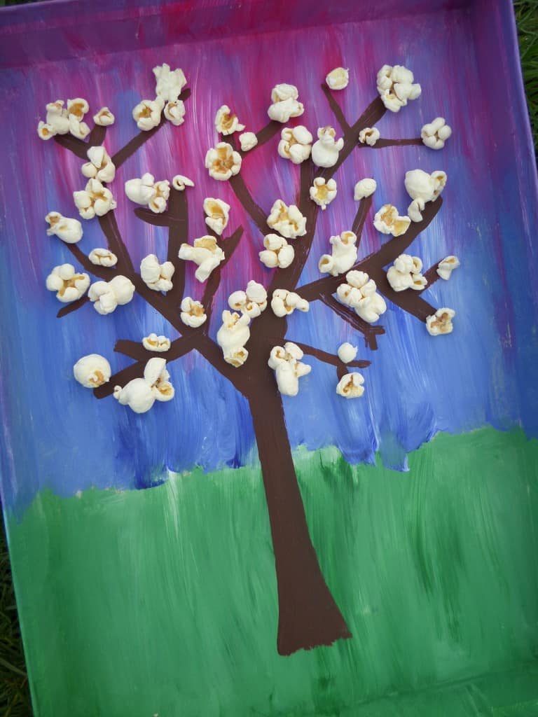 Luxe Teleurgesteld verdediging Voorjaar knutselen bloesemboom. | Knutsel ideeën voor kinderen