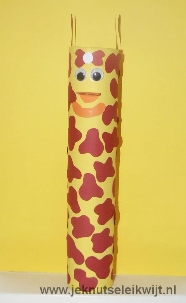 Giraffe knutselen