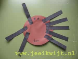 herfst knutsel spin