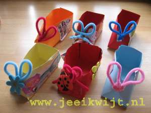 Sinterklaasknutsel schoentje vouwen