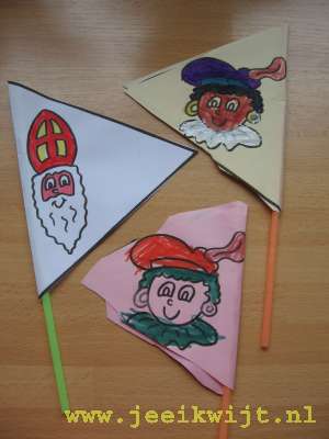 sinterklaasknutsel vlaggetje