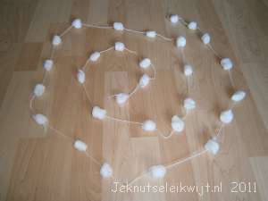 winterknutsel sneeuw slinger