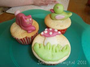 Cup cakes versieren