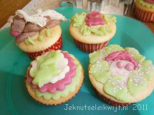 Cup cakes versieren