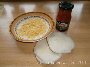 pizza van een shoarmabroodje