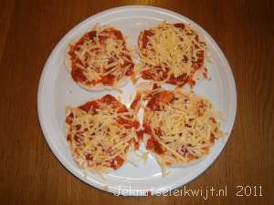 pizza van een shoarmabroodje