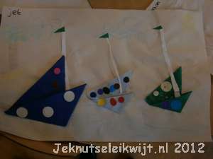 zomerknutsel bootjes