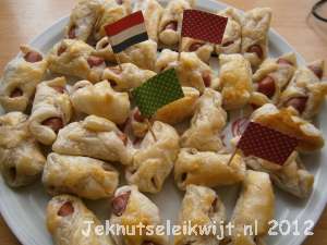 traktatie worstenbroodjes