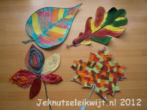 Herfstknutsel herfstblad 2