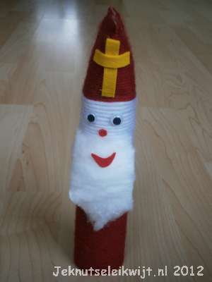 sinterklaas van keukenrol