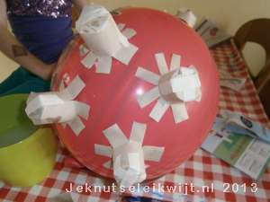 Spaarvarken papier mache
