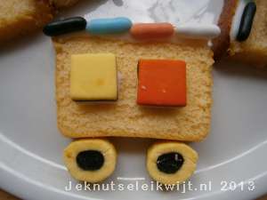 Trein van cake