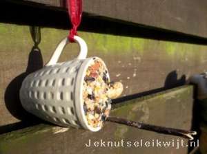 Beker met vetbol
