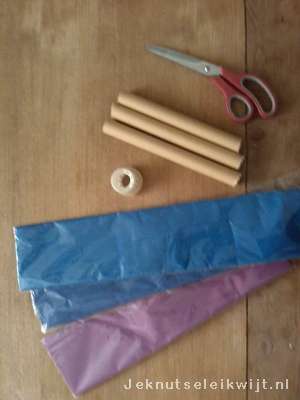 Creatief met crepepapier
