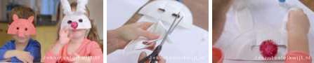 Gezichtsmasker maken Peppa