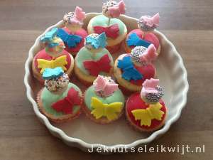 Taktatie cupcake met lolie