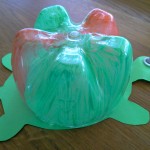 Knutsel idee Schildpad van lege fles