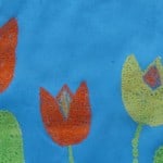 Voorjaar met tulpen