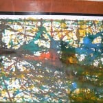 Using ecoline and marbles for artwork