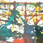 Ecoline knikker kunstwerk