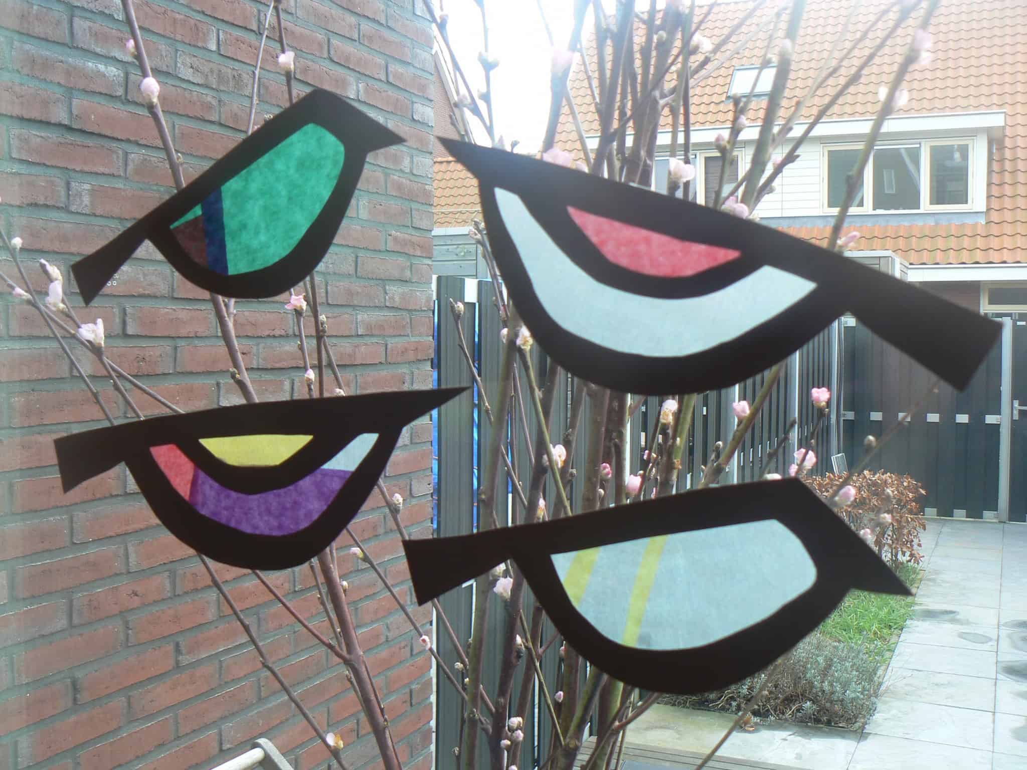 lente vogeltje knutselen