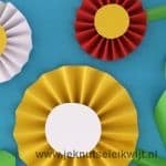 bloemen knutselen