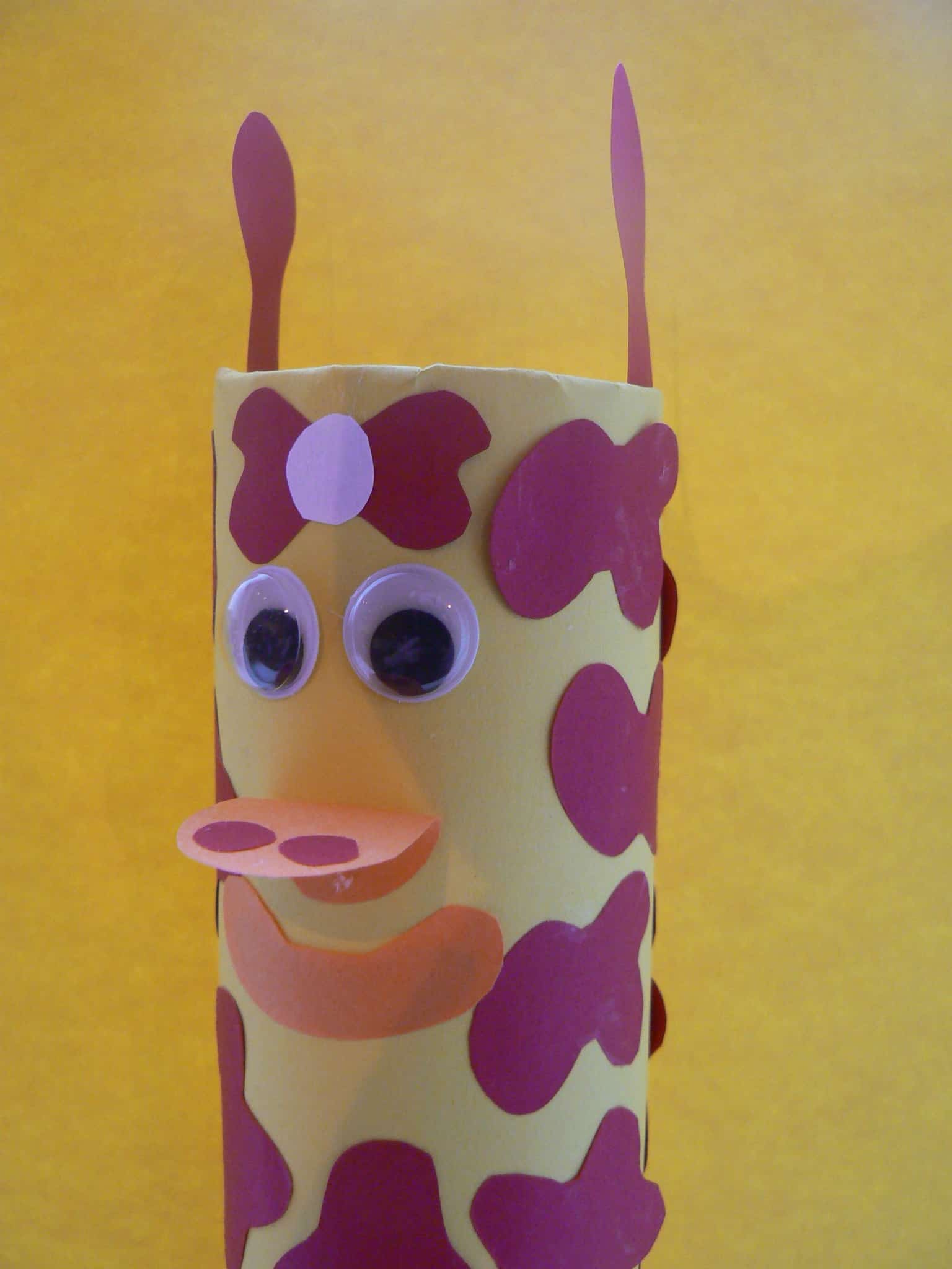 Giraffe knutselen