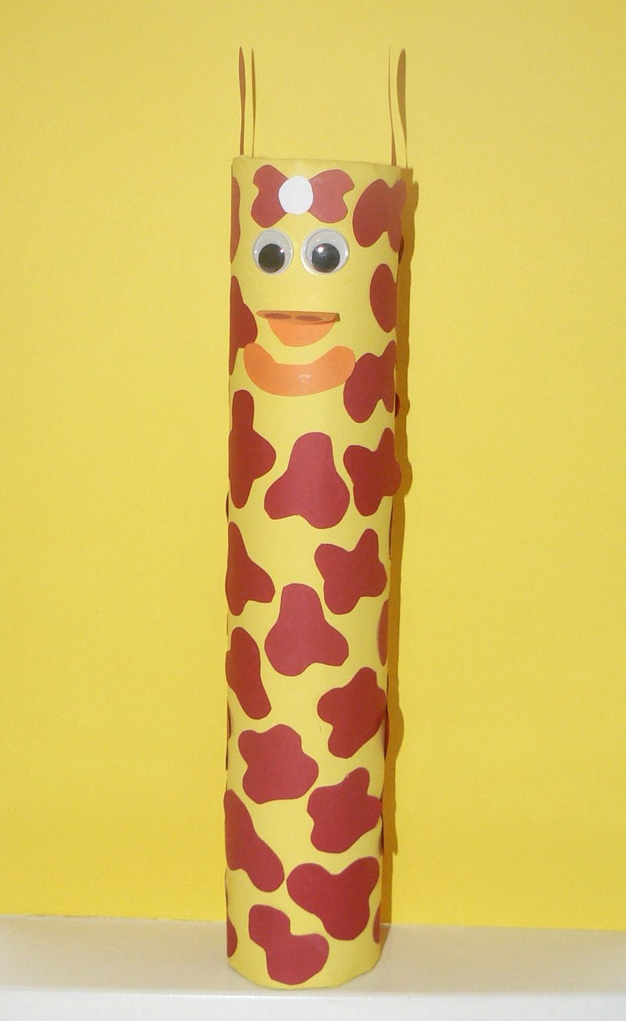 Giraffe knutselen