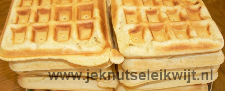 Wafels recept